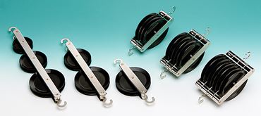 Quadruple Plastic Pulley