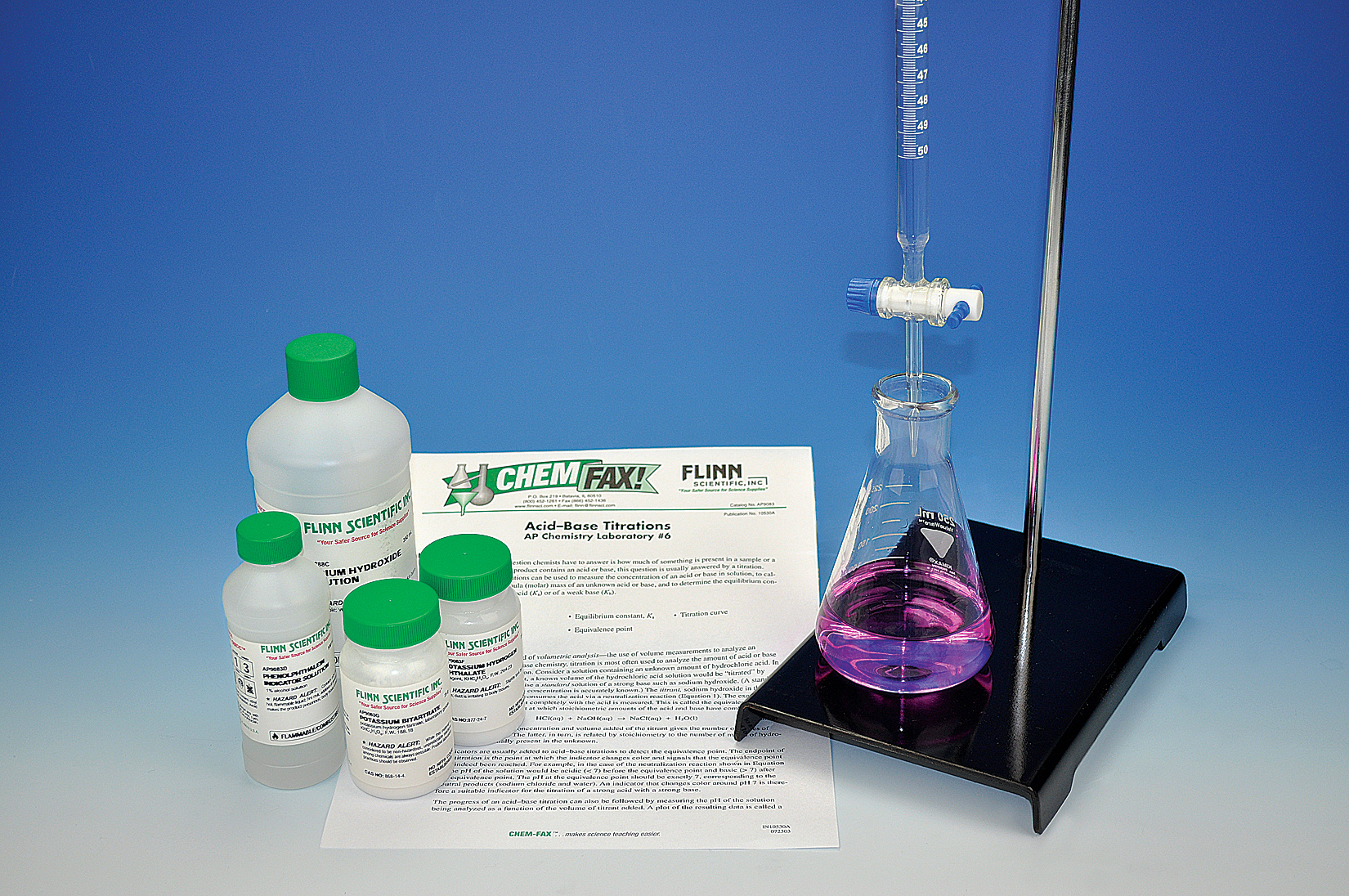 Acid Base Titrations Classic Lab Kit For Ap Chemistry Flinn Scientific Acid Base Titrations Classic Lab Kit For Ap Chemistry Flinn Scientific