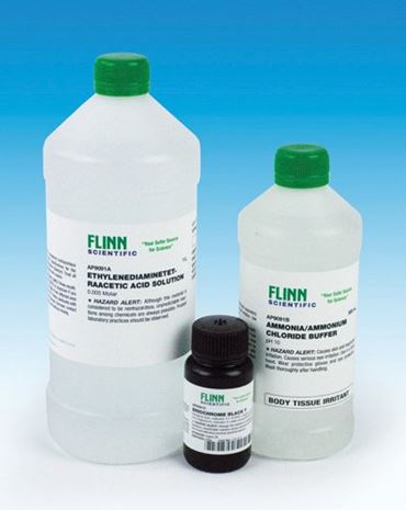 Determination of the Hardness of Water Consumer Chemistry Laboratory Kit