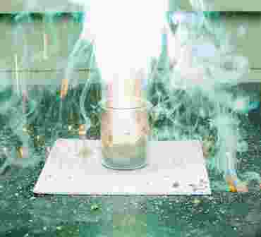 Zinc Pyrotechnics Thermodynamics Chemistry Demonstration Kit
