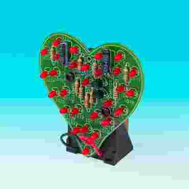 Flashing LED Sweetheart Kit for Physics and Physical Science