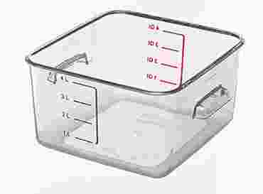 Clear Plastic Basin