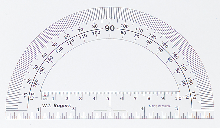 protractor 180 degrees flinn scientific