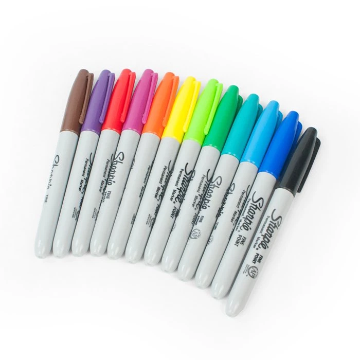 Sharpie Fine Point Permanent Marker Assorted 24/Set