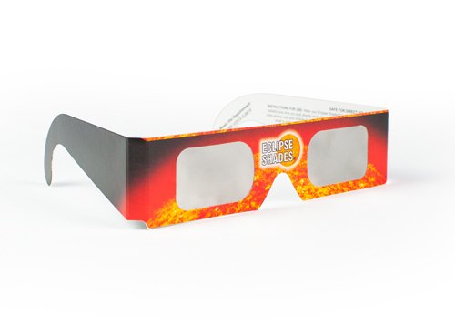 Full Color Solar Eclipse Glasses, CE & ISO Certified AAS Approved -  GLS-PP3D | Prince Printing
