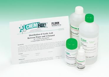 Distribution of Acetic Acid Between Water and 1-Octanol - Wet/Dry Inquiry Lab for One Period for AP Chemistry