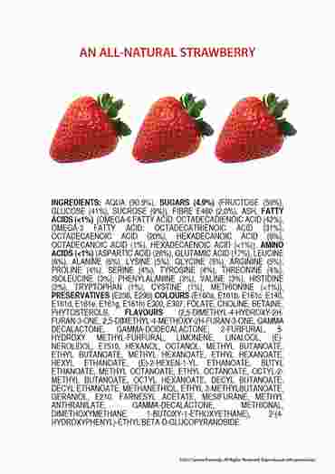 All Natural Strawberry Poster