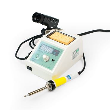 Digital Solder Station, Temperature-Controlled for Electronics and Circuits