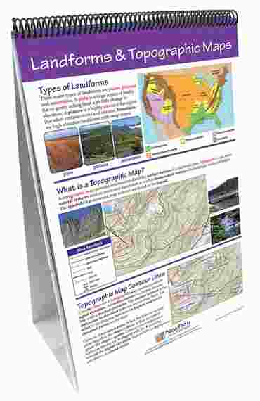 Earth's Surface—NewPath Science Flip Chart Set