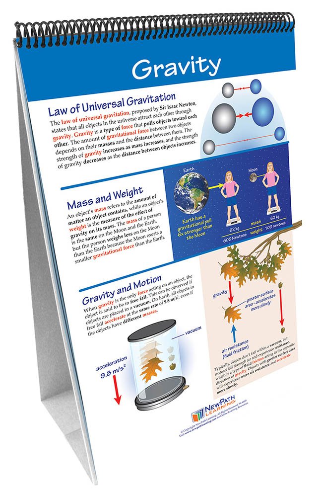 Forces & Motion—NewPath Science Flip Chart Set