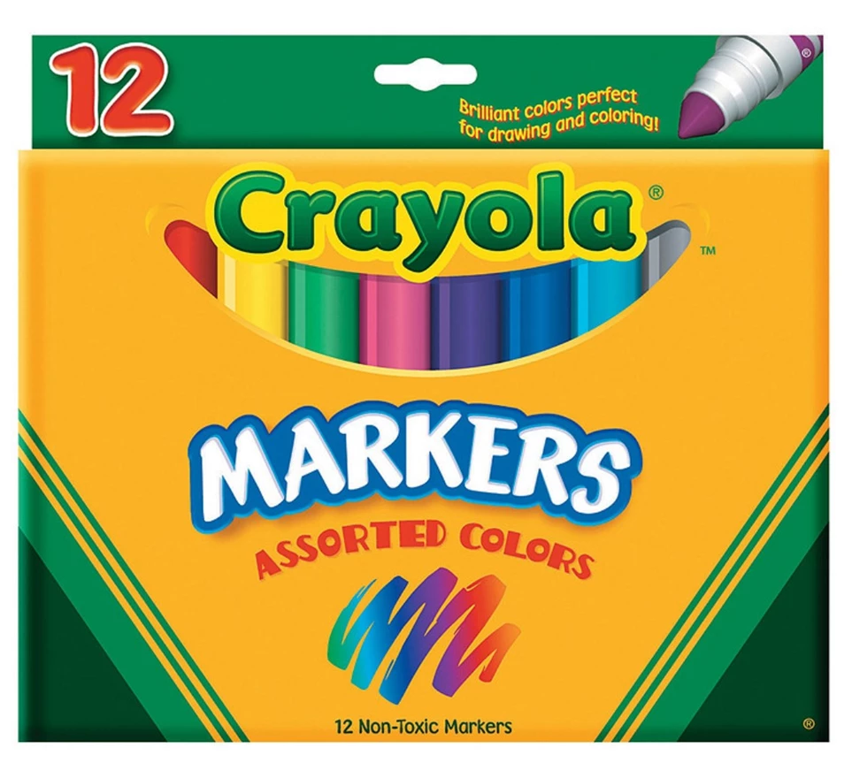 Markers, Crayola, Package of 12