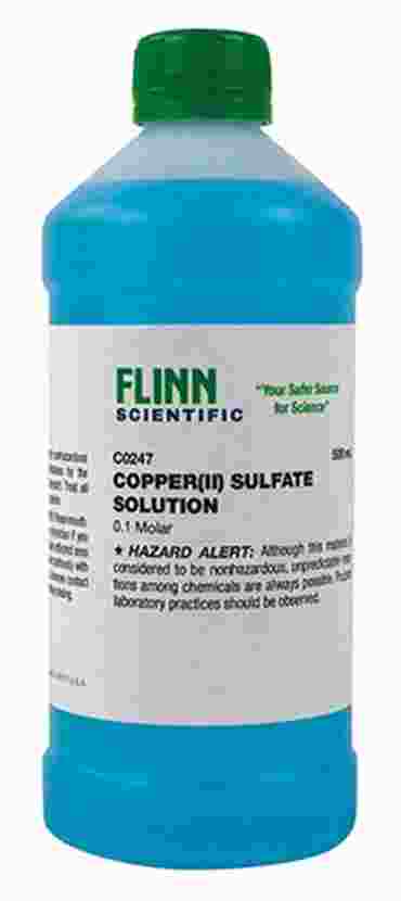 Copper(II) Sulfate 1 M Solution 500 mL