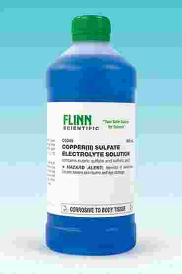 Copper(II) Sulfate Electrolyte Solution 500 mL