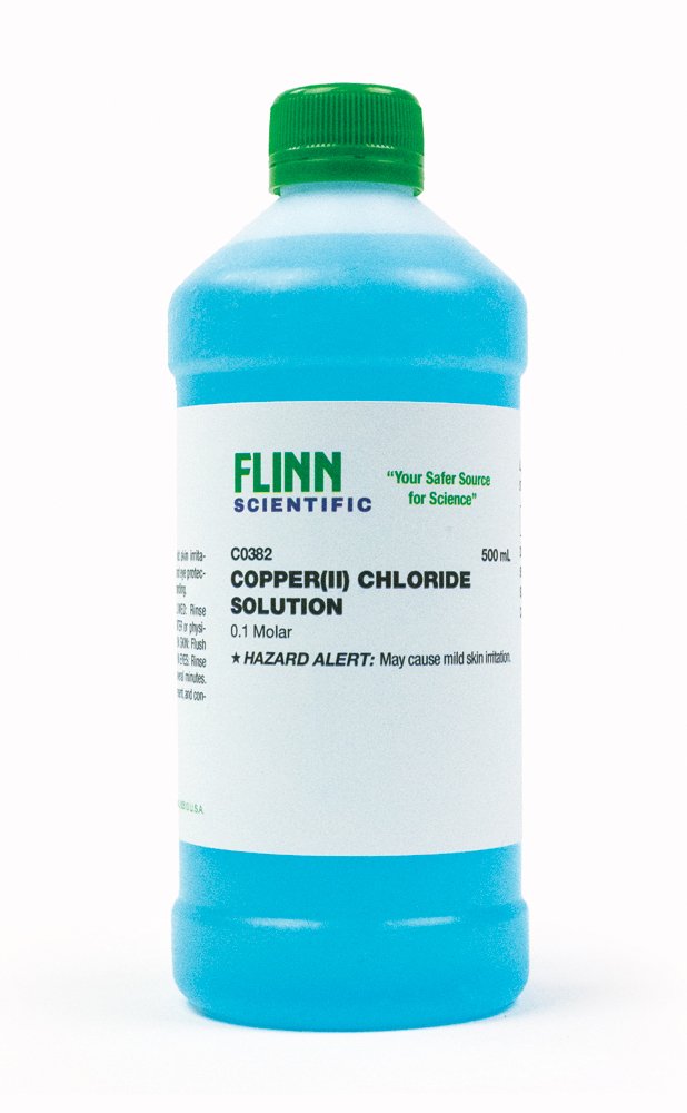 Copper Ii Chloride Solution 0 1 M 500 Ml