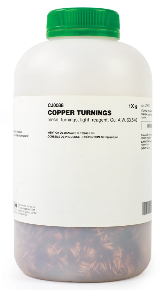 Copper Turnings, 100 g Flinn Scientific