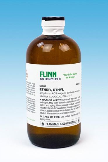 Ethyl Ether Anhydrous Reagent 500 mL