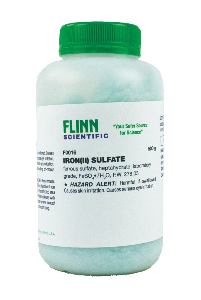 Iron Ii Sulfate 500 G