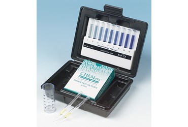 Dissolved Oxygen Test Kit with Color Comparison for Environmental Science