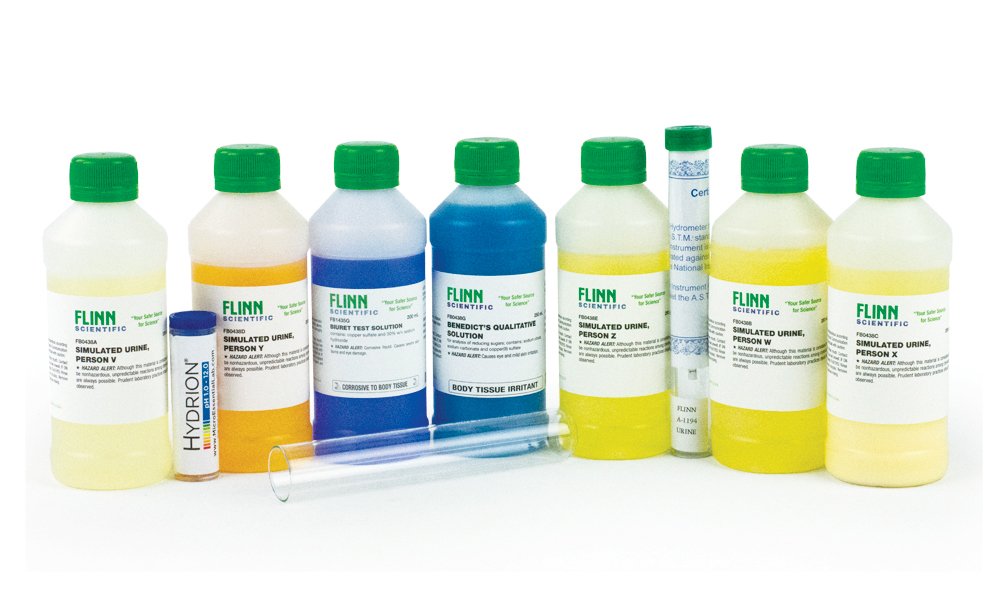 Simulated Urinalysis Anatomy and Physiology Laboratory Kits for Biology ...