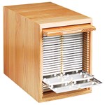 Wooden Microscope Slide Storage Cabinet