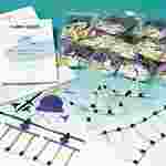 DNA and RNA Protein Synthesis Kit for Biology and Life Science