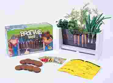 Root-Vue Farm with Visible Root System for Biology and Life Science