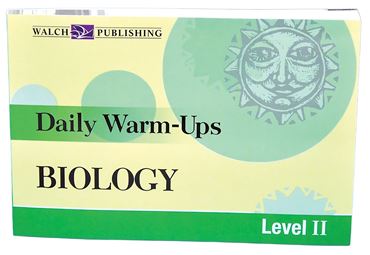 Daily Warm-Ups Book for Biology and Life Science