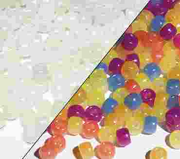 Ultraviolet Light Detecting Beads