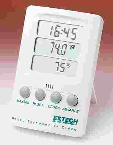 Digital Hygro-Thermometer Clock for Earth Science and Meteorology