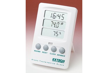 Digital Hygro-Thermometer Clock for Earth Science and Meteorology