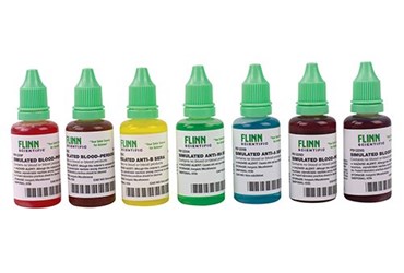Refill for ABO/Rh Simulated Blood Typing Anatomy and Physiology Kit