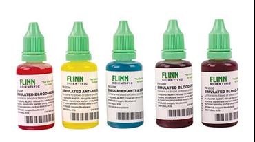 Refill for ABO Simulated Blood Typing Anatomy and Physiology Kit