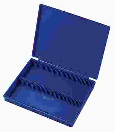 Plastic Microscope Slide Storage Box for 25 Slides