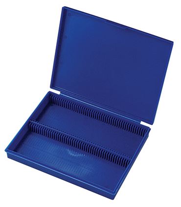 Plastic Microscope Slide Storage Box for 25 Slides
