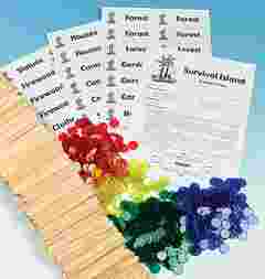 Survival Island and Natural Resources Ecology Laboratory Kit for Biology and Life Science