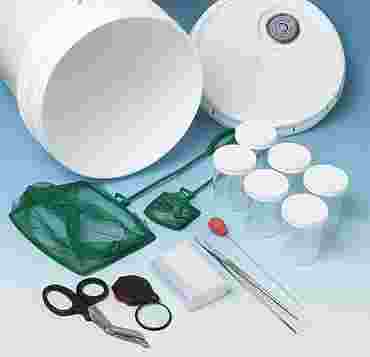 Water Sampling Field Equipment Set for Collecing Aquatic Samples in Environmental Science