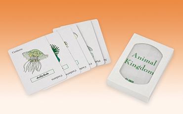 Animal Kingdom Card Games and Activity Kit for Biology and Life Science