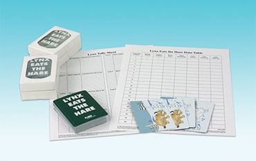 Lynx Eats the Hare Population Study Kit for Biology and Life Science