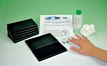Examining Evidence Using Fingerprint Analysis Forensics Laboratory Kit