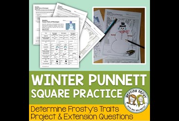 Getting Nerdy Science Winter Punnett Square Practice