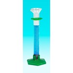 Borosilicate Glass Graduated Cylinder with a Plastic Base 10 mL