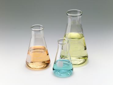 Borosilicate Glass Wide Mouth Erlenmeyer Flask 125 mL