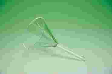 Glass Short Stem Fluted Funnel for 9 cm Filter Paper