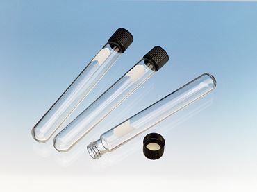 Glass Test Tubes with Screw Caps