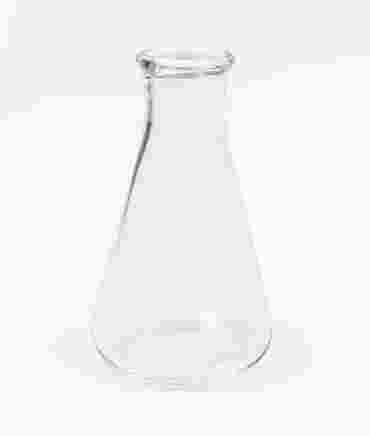 Pyrex® Narrow Mouth Erlenmeyer Flasks with Heavy-Duty Rim, 25 mL