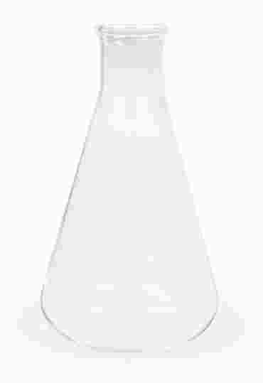Pyrex® Narrow Mouth Erlenmeyer Flasks with Heavy-Duty Rim, 25 mL