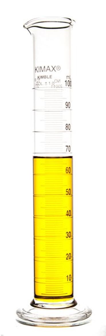 Pyrex® Single Metric Scale Graduated Cylinder, 10 mL