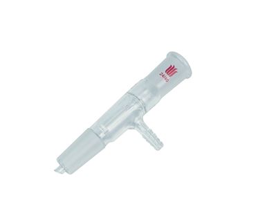 Synthware® Inlet with Hose Connection Adapters Glassware for Organic Chemistry