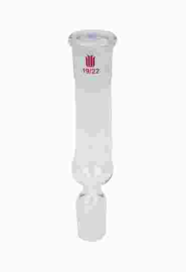 Synthware® Adapter, Drying Tube, Straight, 19/22 Glassware for Organic Chemistry