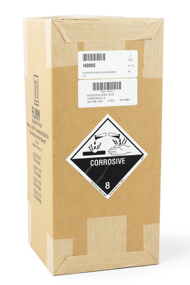 Hydrochloric Acid Reagent 12 M 2 5 L